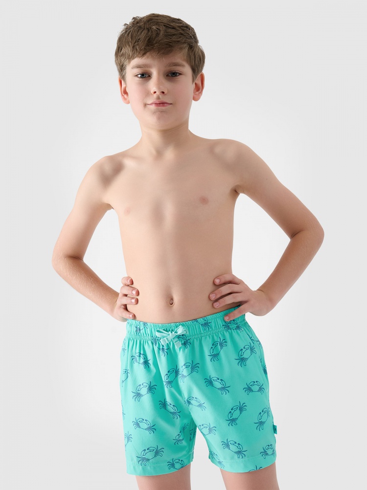 Шорти 4F BOARD SHORTS M121 4FJWSS25UBDSM121-47A р. 122/128 зелений