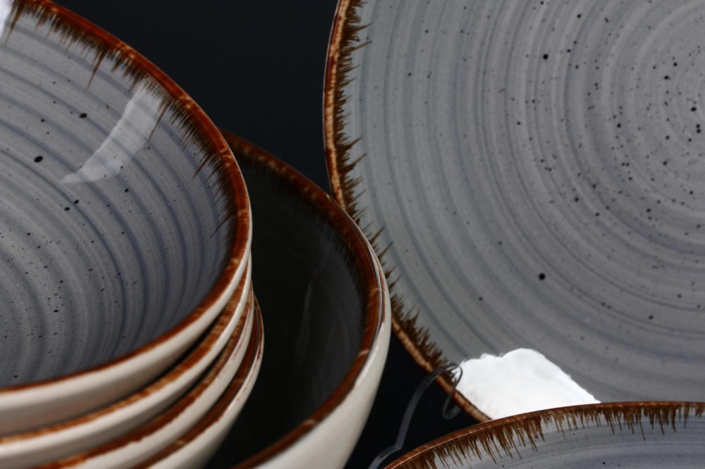 Сервиз столовый Fiora Sombre на 4 персони 9 предметов