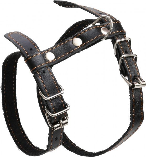 Повідець-шлея Collar 5461 1,2x22-30/30-40 см, чорний