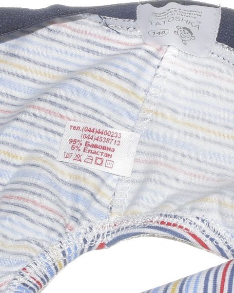 Труси Татошка р.140 темно-синій із різнокольоровим 1113208 пл 