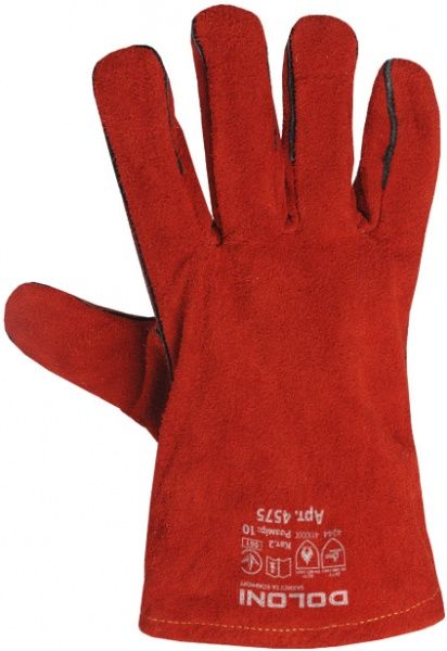 Краги Doloni сварщика короткая с покрытием спилок XL (10) 4575