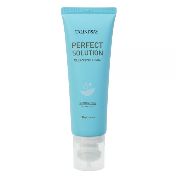 Пенка для умывания Lindsay с щеткой 120 мл