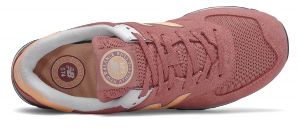 Кроссовки New Balance WL574HD2 р.US 8,5 коралловый