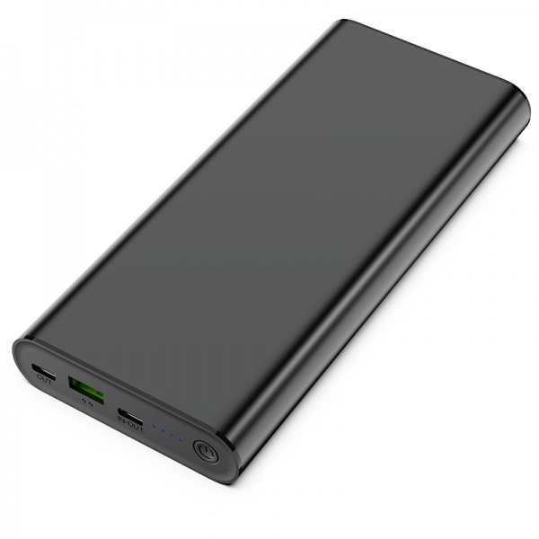 Универсальная мобильная батарея PowerPlant 26800 mAh black (PB930470) 