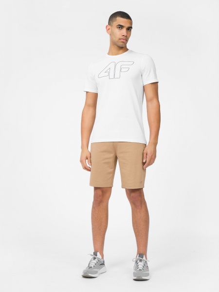 Футболка 4F TSHIRT 4FSS23TTSHM1048-10S р.L білий