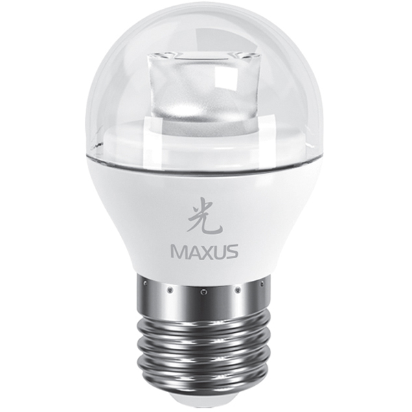 Лампа LED Maxus G45 1-LED-432 AP 4 Вт E27 холодный свет