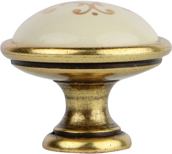 Меблева ручка CL 24316.01.035 18791 золото/з малюнком Bosetti Marella