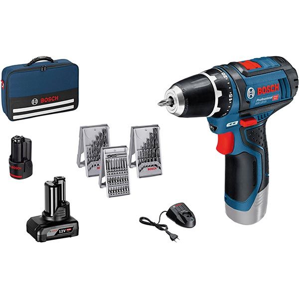 Шуруповерт акумуляторний Bosch Professional GSR 12V-15 0615990G6L