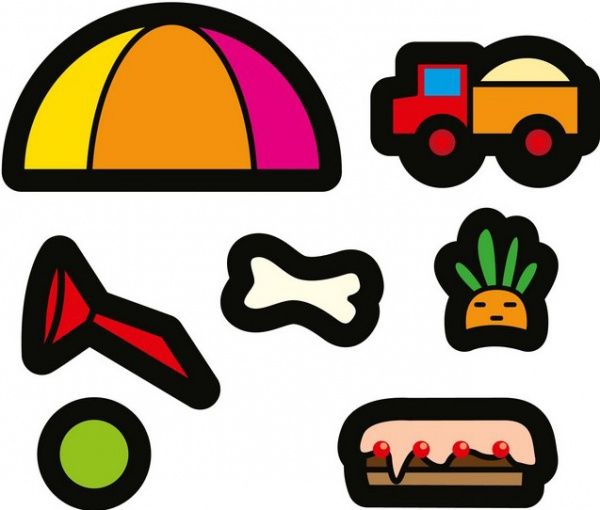 Книга «Удивительные наклейки для малышей Зайчата» 978-966-440-266-5