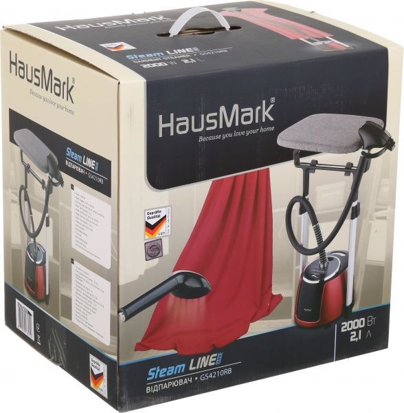 Відпарювач HausMark вертикальний GS4210RB 