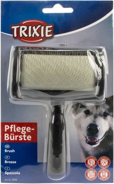 Пуходерка TRIXIE с пластиковой ручкой 10х16 см 2310