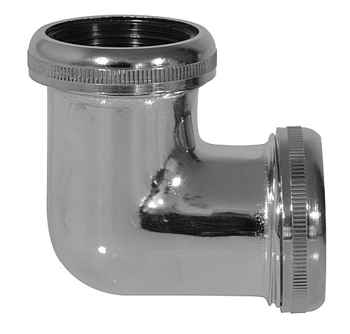 Коліно Ghidini хром Ø32 мм