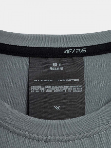 Майка 4F TSHIRT FNK M255 RL9AW22TFTSM255-27S р.XL сірий