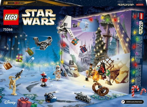 Конструктор LEGO Star Wars Новорічний календар на 2023 рік 75366