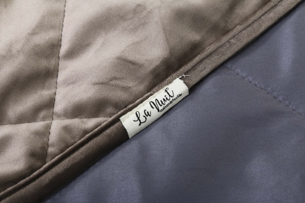 Покрывало VELOUR 240x260 см La Nuit капучино 