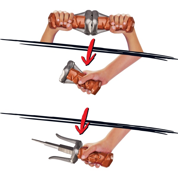 Набор игрушечного оружия TMNT Мovie III - Кинжал-сай 83524 