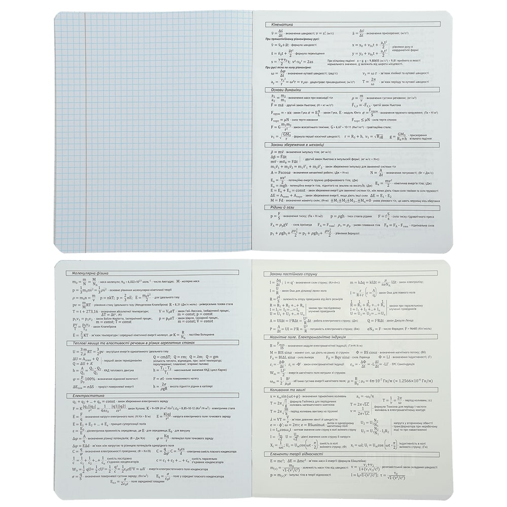 Тетрадь предметная BLACK 48 лист. клетка физика KIDS LINE ZB.1700-05 ZiBi