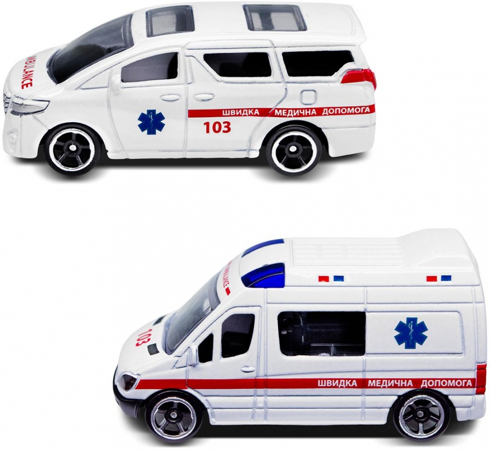 Міні-модель TechnoDrive 1:64 Міська служба в асортименті 250421CG