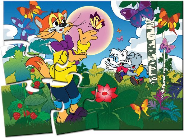 Гра-пазл КФІ Кіт Леопольд 4820121181657