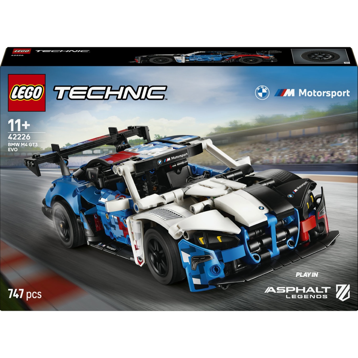 Конструктор LEGO Technic Автомобиль для гонки BMW M4 GT3 EVO 42226 — фото 1