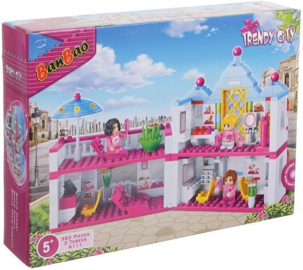 Конструктор BanBao Trendy City Салон краси 6111