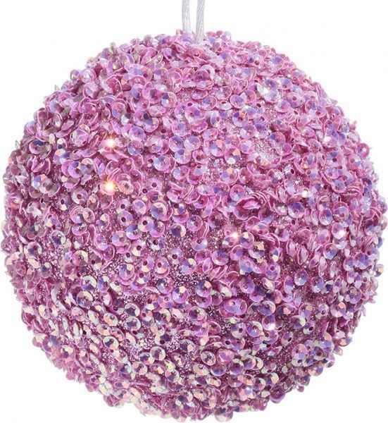 Шар пенопластовый d100 1007 розовый