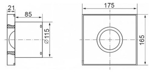 Вентилятор Electrolux Rainbow 120 EAFR-120T beige