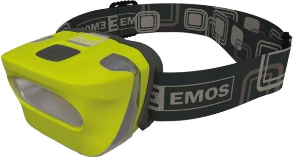 Фонарик на голову P3528-1 зеленый 