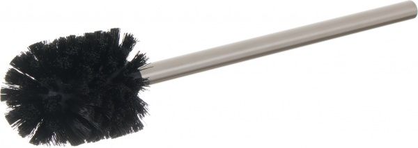 Йоржик для унітаза Luna raimond чорний із бежевою колбою