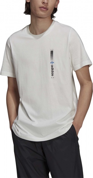 Футболка Adidas SYMBOL TEE H13524 р.L білий