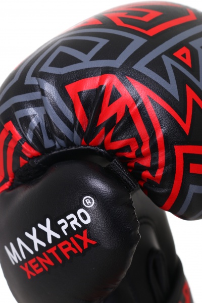 Перчатки для карате MaxxPro AVG-250 р. 4 красный