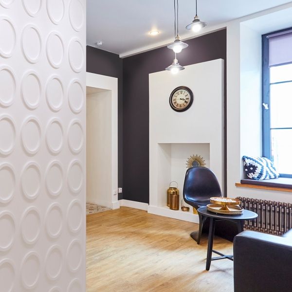 3D-панель гипсовая Beauty Walls RINGS 1.44 кв.м 