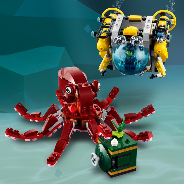 Конструктор LEGO Creator Місія до Затонулого скарбу 31130