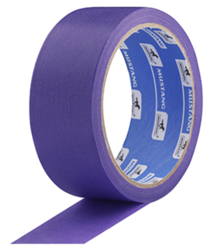 Стрічка малярна Mustang Delicate рисова фіолетова 36 мм x 50 м