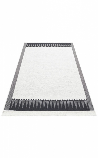 Килим Ekohali Arya AR 22 White Black 120x180 см двосторонній 