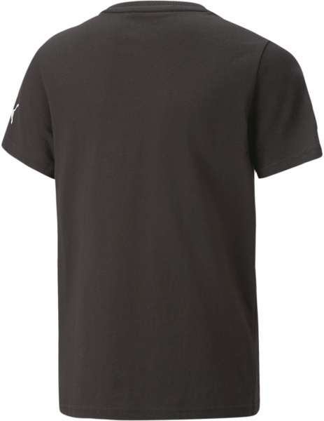 Футболка Puma MAPF1 KIDS LOGO TEE 53849201 р.152 черный