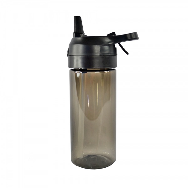 Пляшка Bright 440 мл чорний Line Art