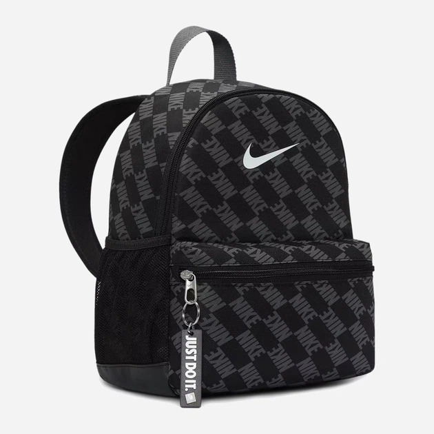 Рюкзак Nike Kids' Brasilia JDI Printed Mini HV6481-010 11 л черный