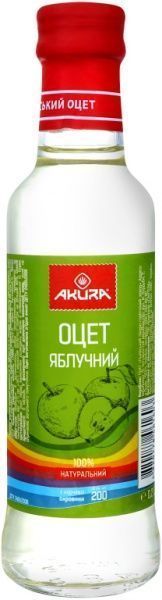 Уксус Akura яблочный натуральный 6%