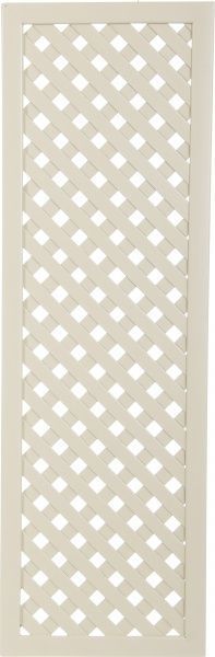Решітка 613x196 мм під фасад МДФ 713x296 мм ваніль