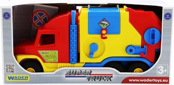 Мусоровоз Wader Super Truck Маленький 36580