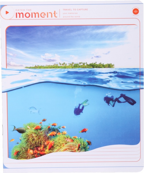 Тетрадь школьная 24 листа в линию УФ-лак в ассортименте