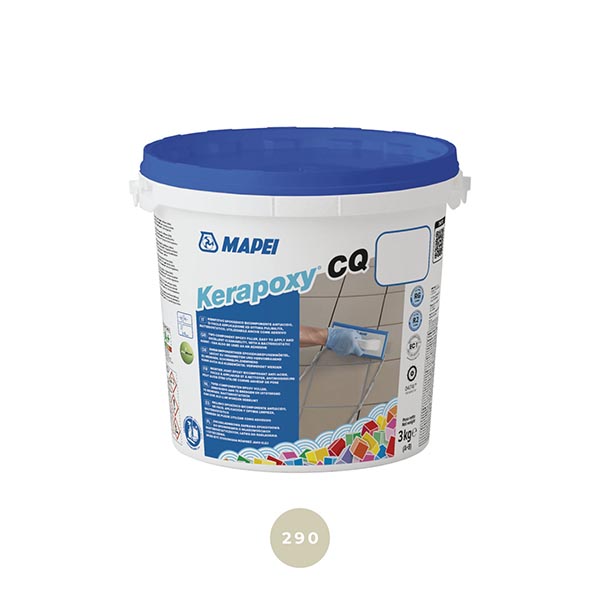 Заповнювач швів епоксидний Mapei Kerapoxy CQ 290 3 кг білий мармур
