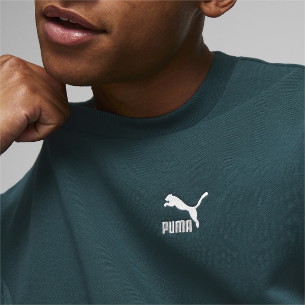 Свитшот Puma 53674624 р. S зеленый
