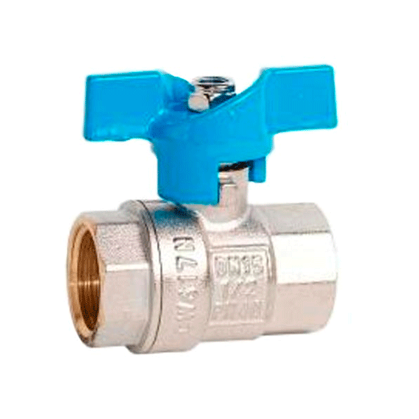 Кран кульовий Gross Optimal Ду25 1 