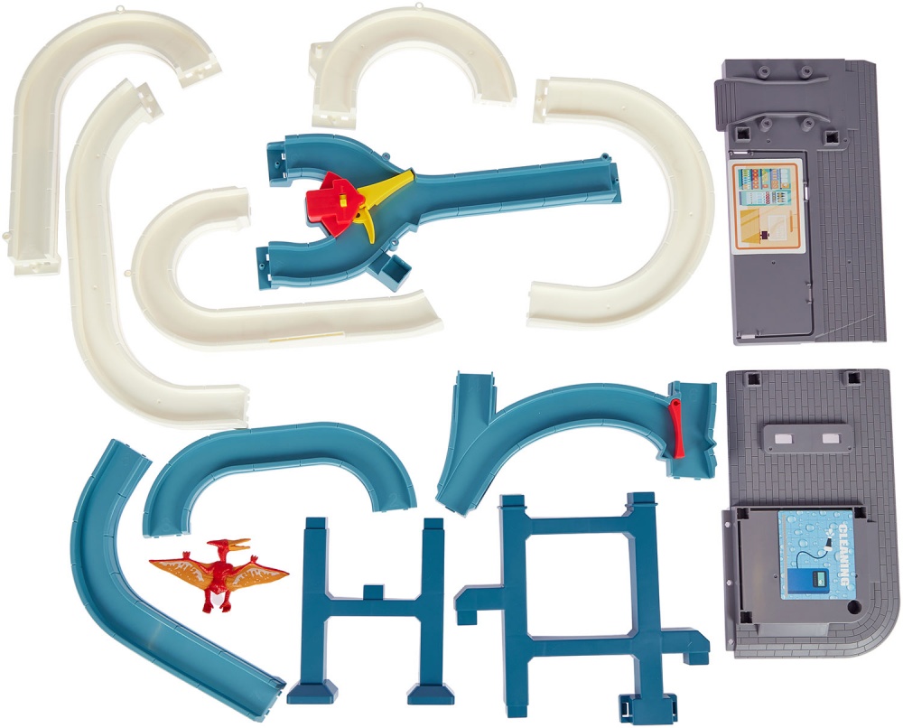 Ігровий набір ZIPP Toys Dino автотрек-вулкан електричний (8 машинок) 532.01.29