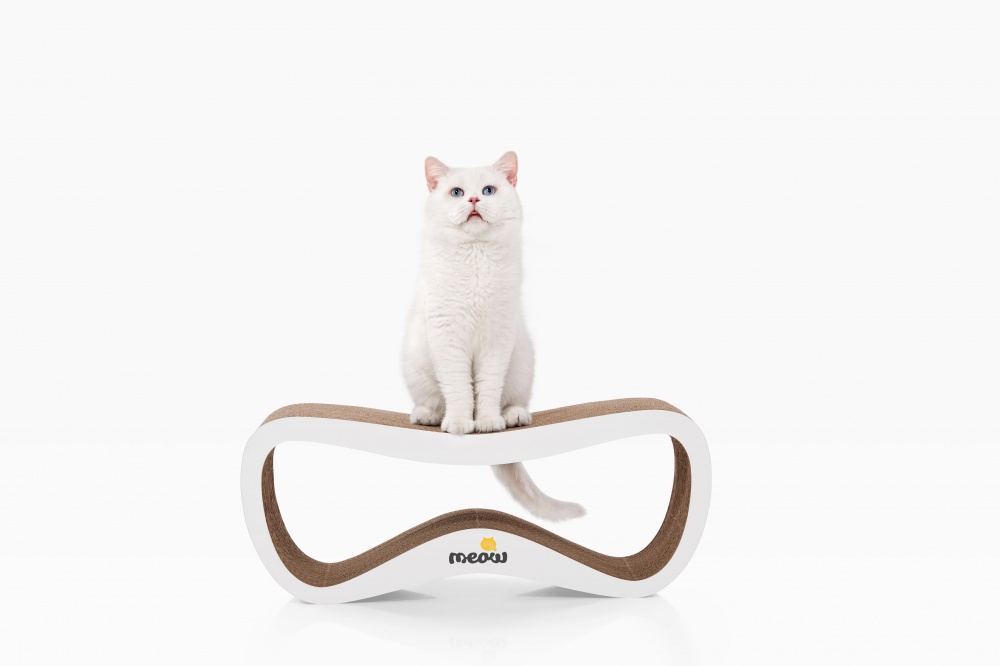 Когтеточка-лежак Say Meow для котов Grace, картон 67x27x24 см