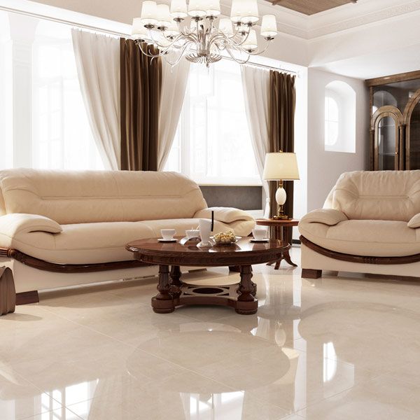 Грес Golden Tile Terragres Crema 3АГ590 604х604 мм кремовий