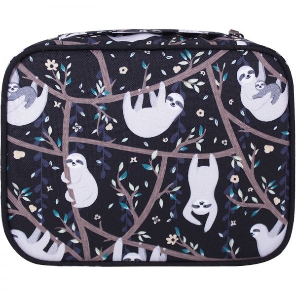 Косметичка Bagland Journey 4 л чорний із малюнком сублiмацiя 760 (727664) 