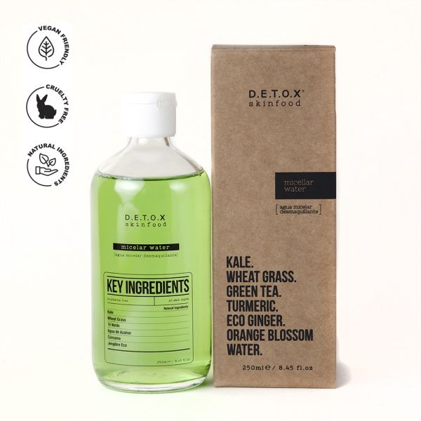 Мицеллярная вода D.E.T.O.X. Skinfood 250 мл